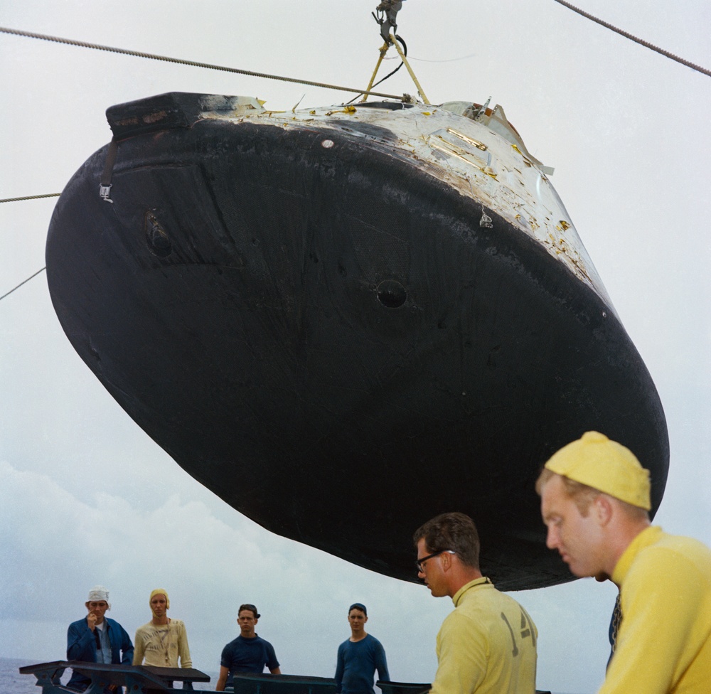 RECOVERY APOLLO AS-4 PACIFIC