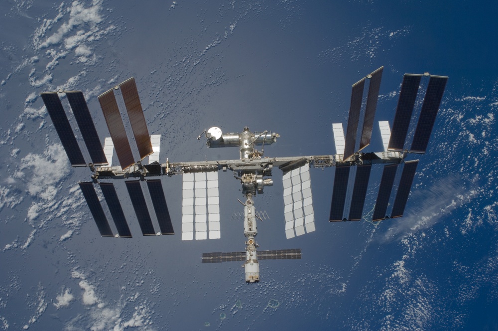 ISS Flyaround views from STS-119