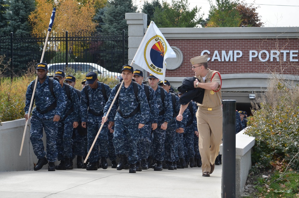 DVIDS Images Recruits march at Navy boot camp [Image 8 of 8]