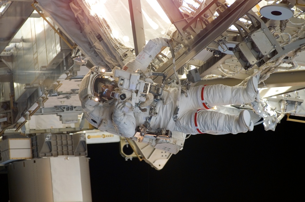 EVA 2 - Tani on P6 truss