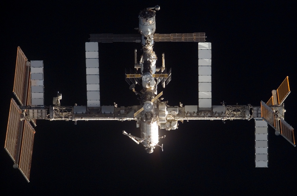 View of ISS taken during the STS-120 Approach