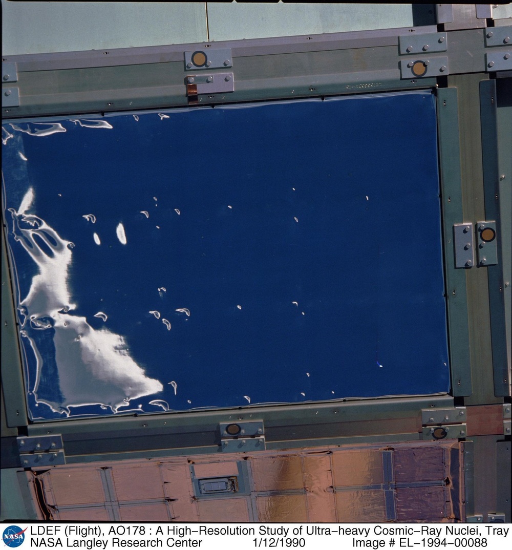 LDEF (Flight), AO178 : A High-Resolution Study of Ultra-heavy Cosmic-Ray Nuclei, Tray B05