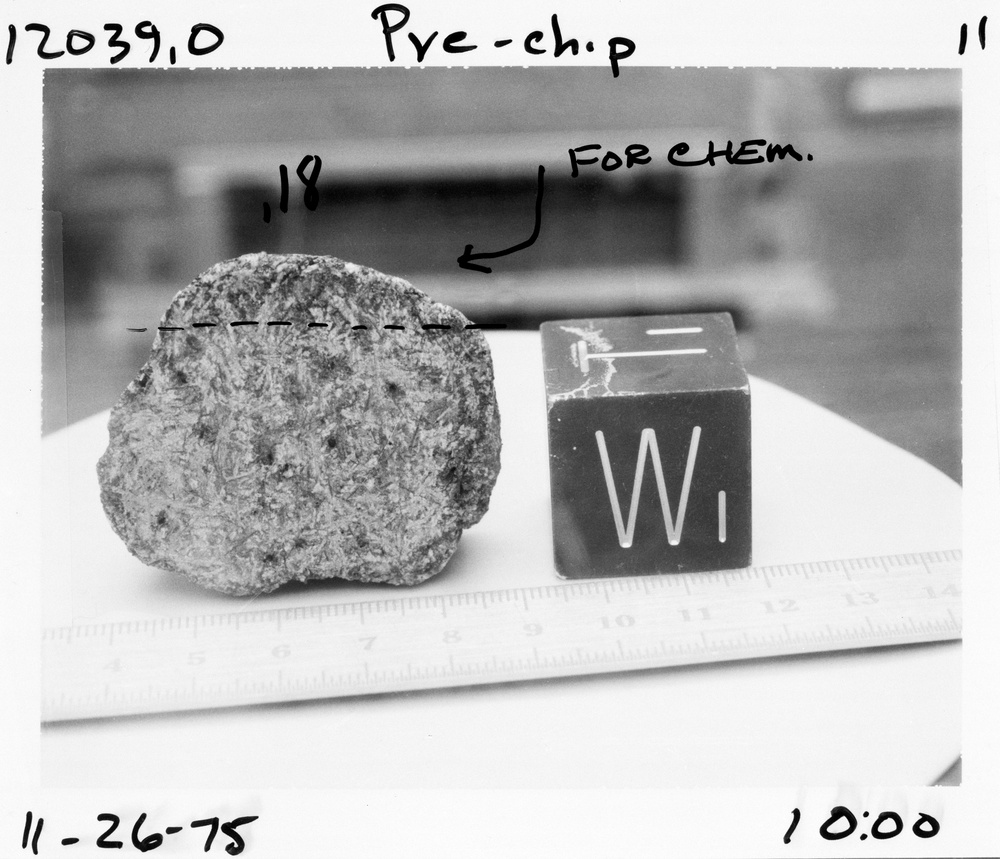 LUNAR SAMPLES - APOLLO 12 (Various Samples)(See below)