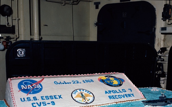 RECOVERY -  APOLLO 7 RECEPTION