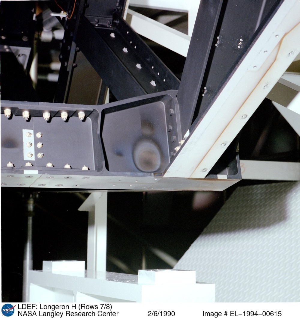 LDEF: Longeron H (Rows 7/8)
