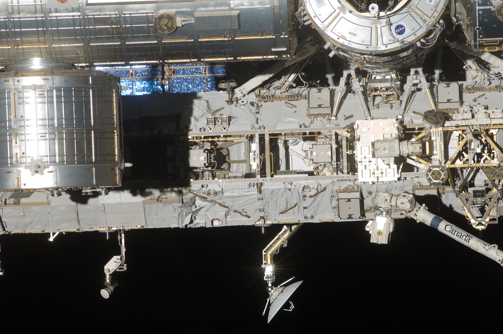 ISS Flyaround views from STS-119