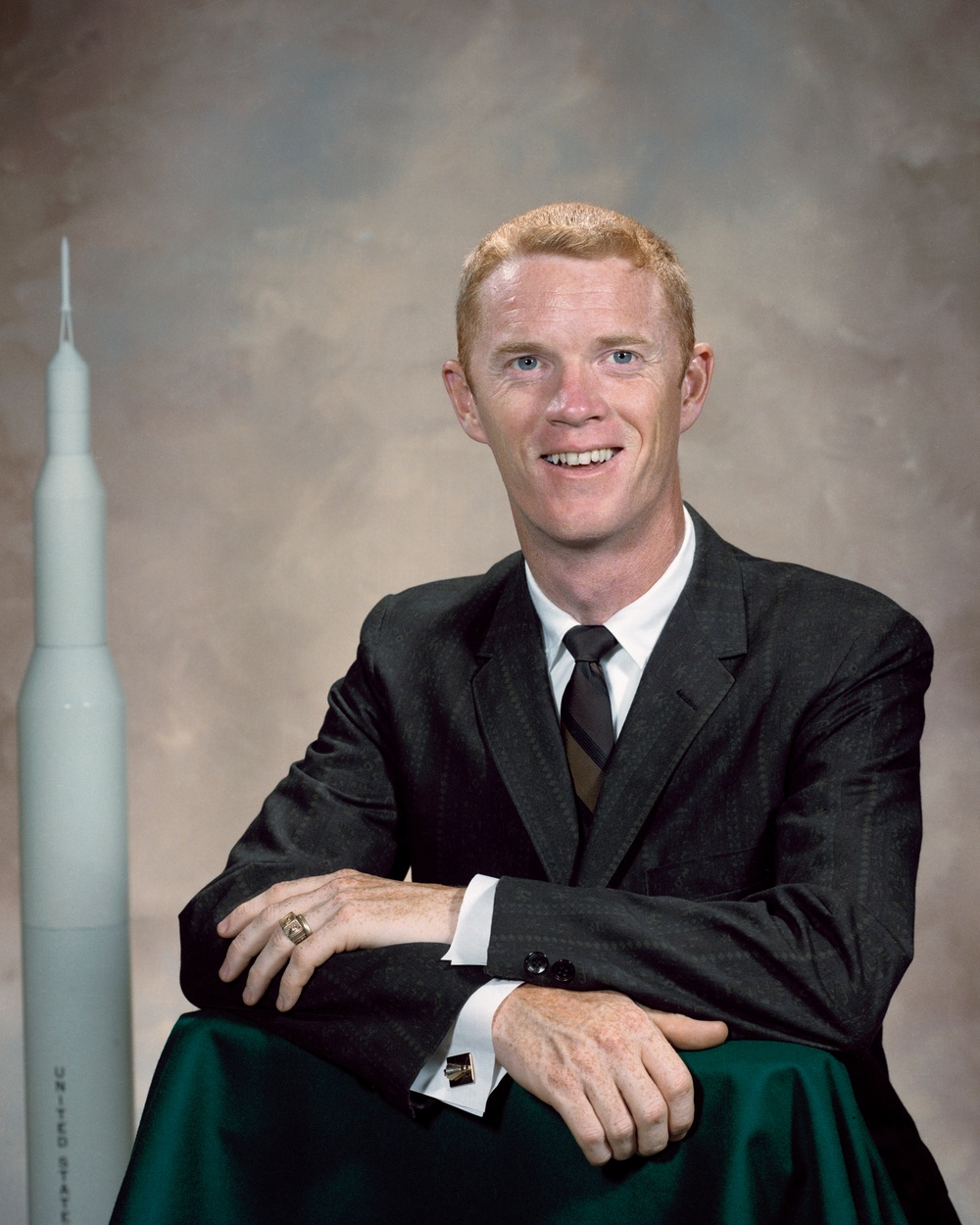 Portrait of Astronaut Russell L. Schweickart Jr.
