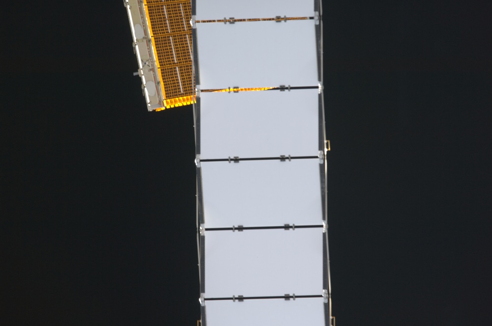 ISS during arrival of STS-127 Space Shuttle Endeavour