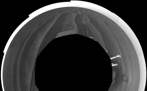 Record Drive Day, Opportunity Sol 383 (polar)