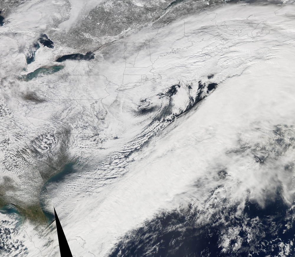 Record Snow on the U.S. East Coast: Natural Hazards