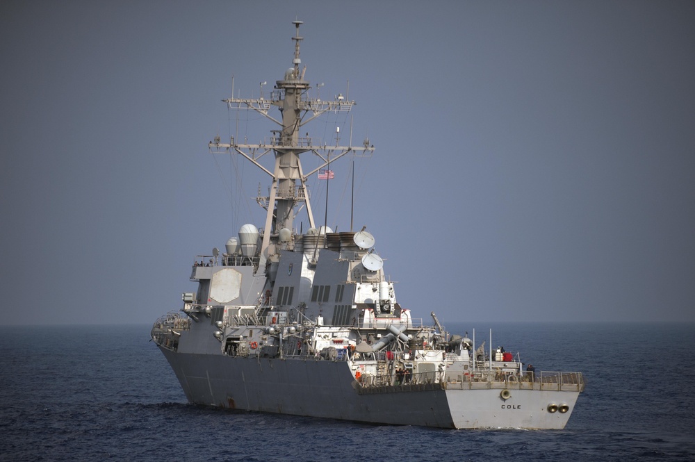 USS Jason Dunham in the Mediterranean