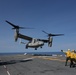 MV-22 Osprey takes off from USS Kearsarge