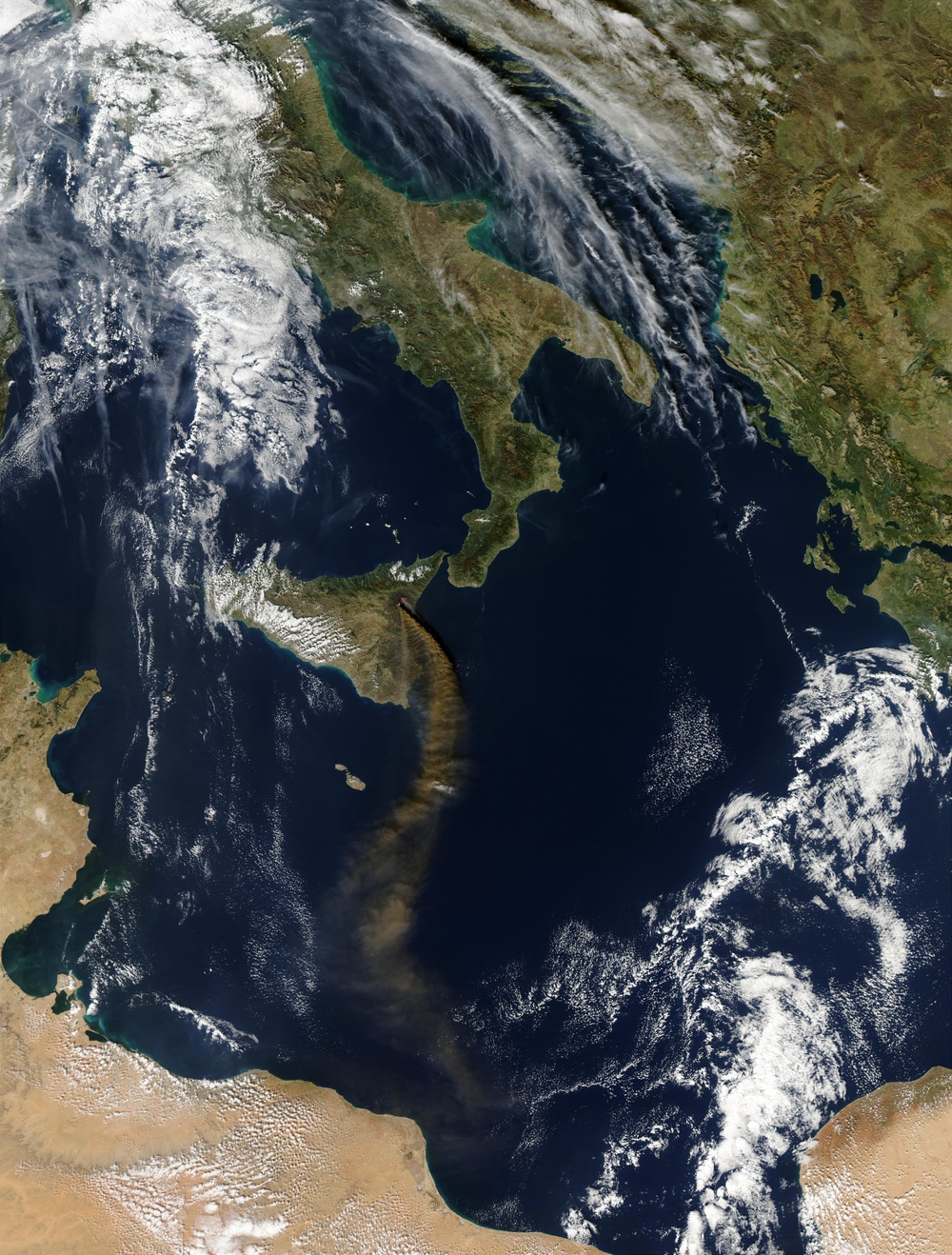 Eruption of Sicily's Mt. Etna: Natural Hazards