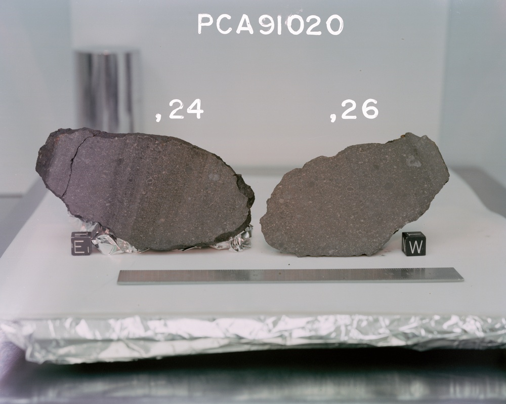 Antarctica meteorite samples