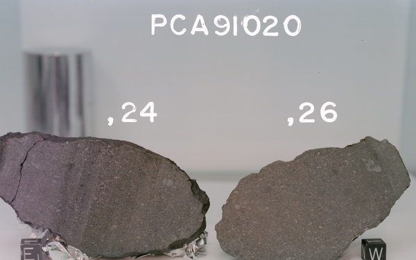 Antarctica meteorite samples