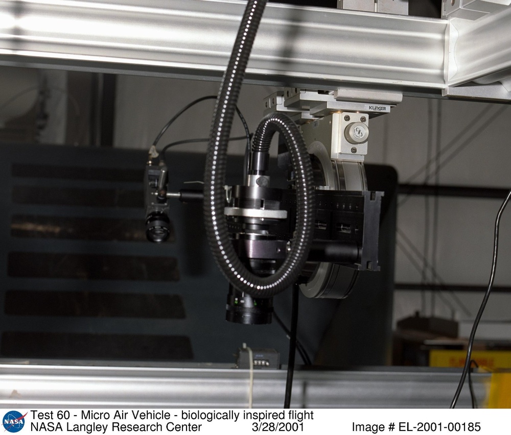 Test 60 - Micro Air Vehicle - biologically inspired flight