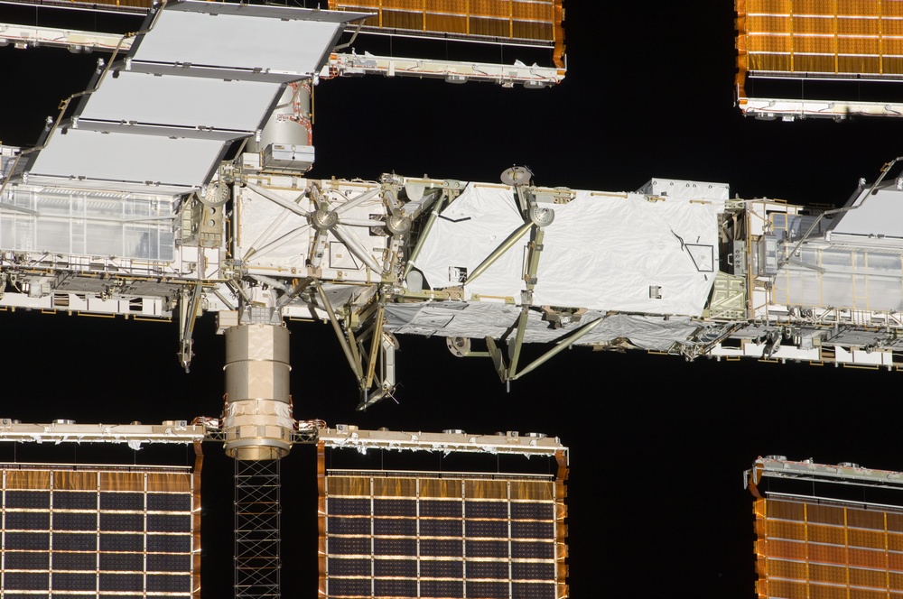 ISS Flyaround views from STS-119