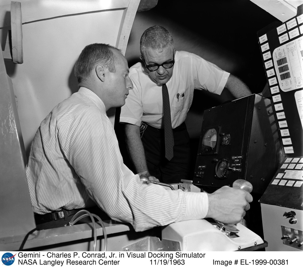 DVIDS - Images - Gemini - Charles P. Conrad, Jr. in Visual Docking ...