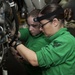 USS Nimitz sailors at work