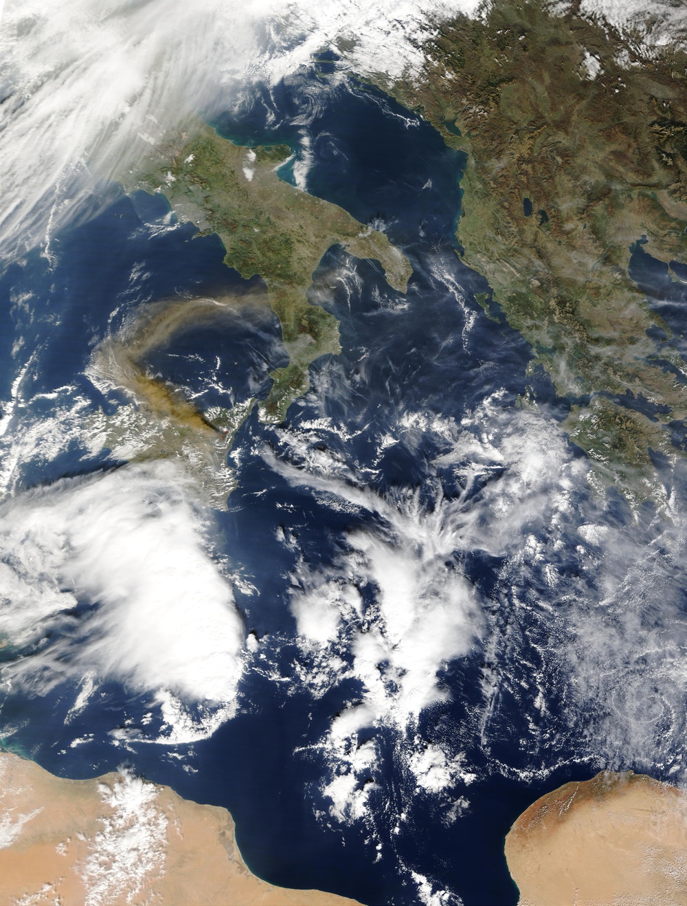 Eruption of Sicily's Mt. Etna: Natural Hazards