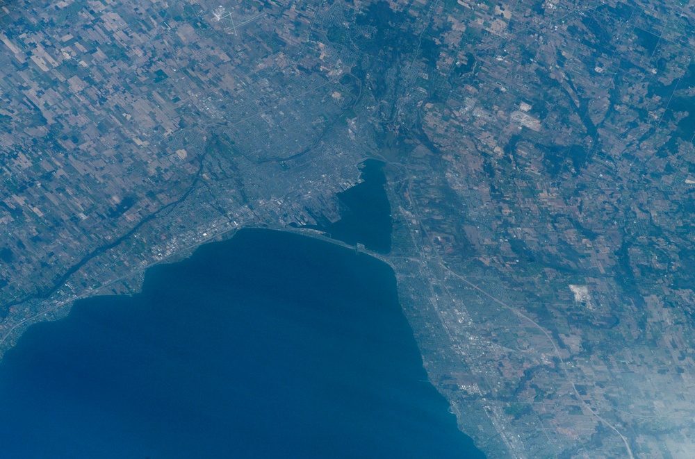 Earth observation image taken during STS-100