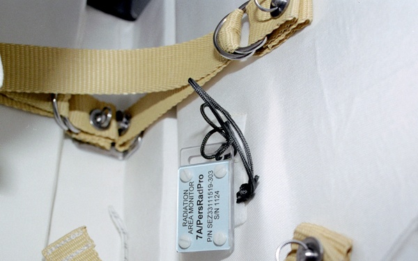 U.S. Lab, Radiation Area Monitor (RAM)(Dosimeter) labeled 7A/PersRadPro