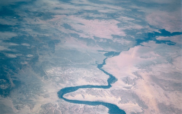 The Nile River taken from Atlantis during STS-106