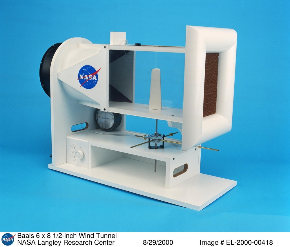 Baals 6 x 8 1/2-inch Wind Tunnel