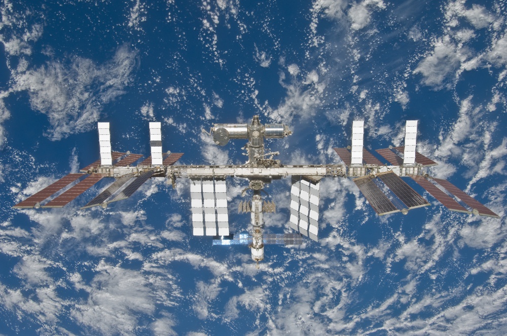 ISS Flyaround views from STS-119