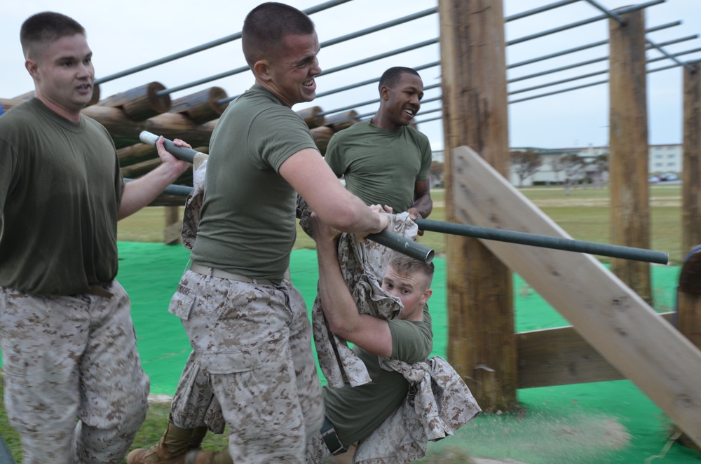 Marine Air Support Squadron 2 Marines sharpen skills during small-unit leadership course