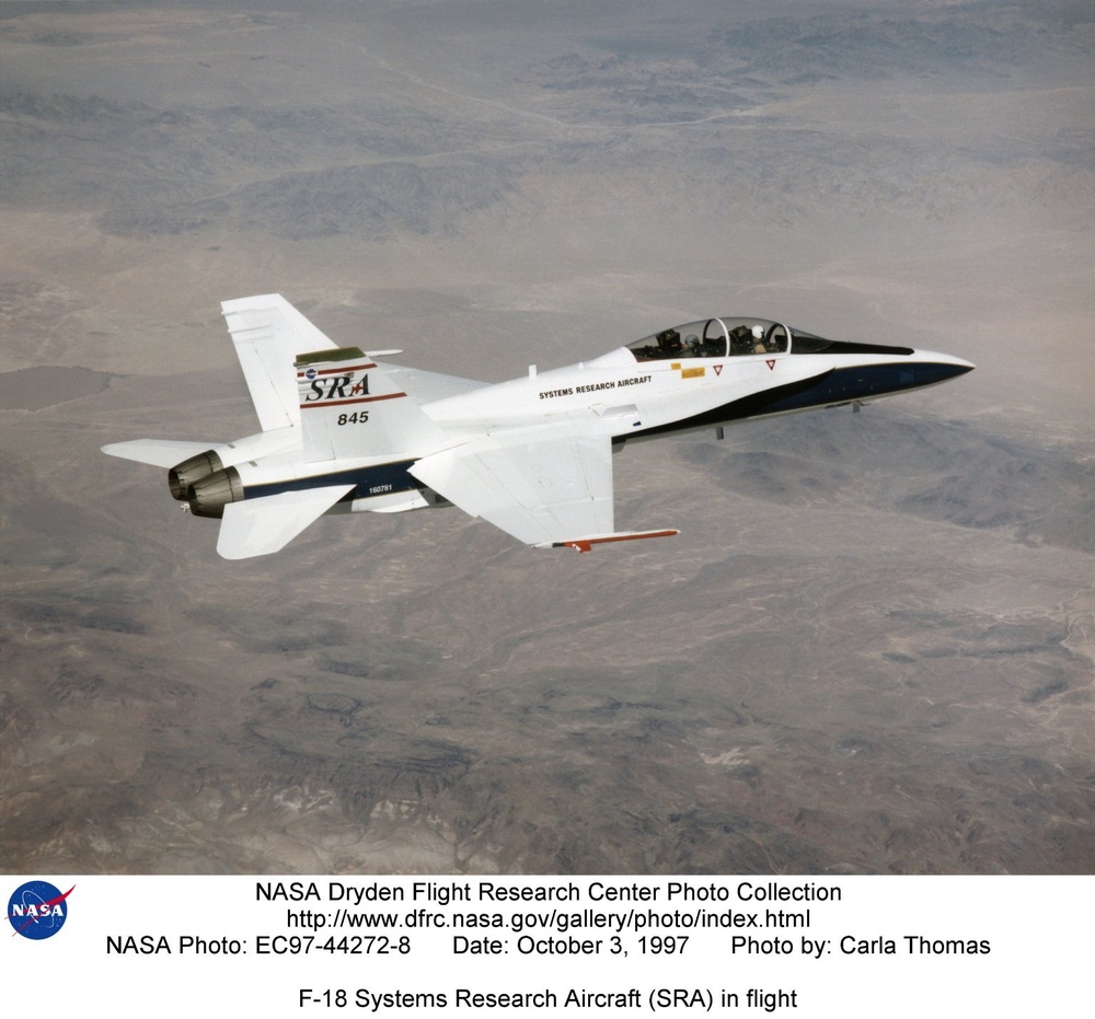 DVIDS - Images - F-18 Systems Research Aircraft (SRA) in flight