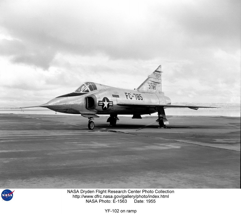 YF-102 on ramp