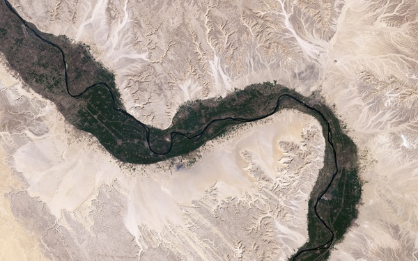 Nile Bend, Egypt: Image of the Day