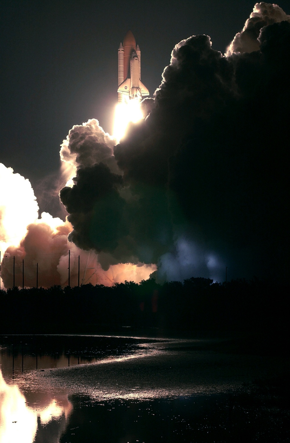 STS-109 launch view