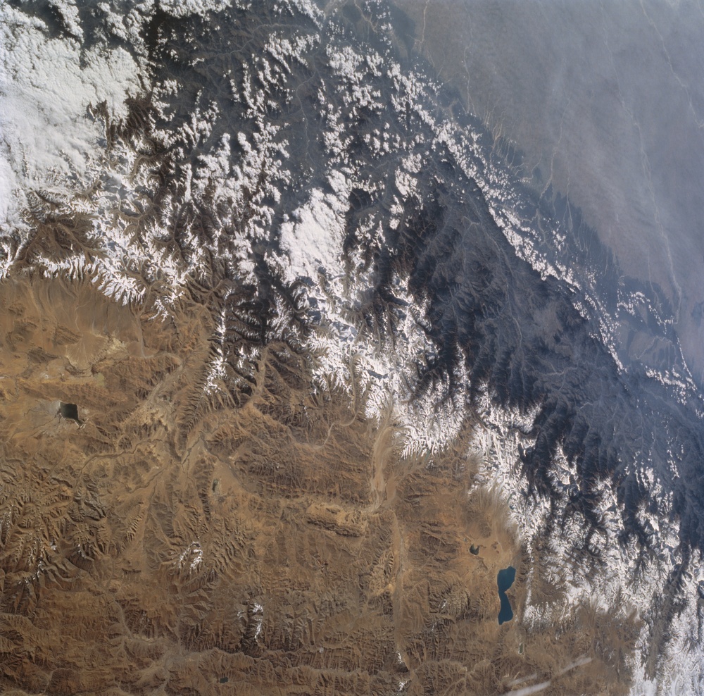 Earth observations taken from Space Shuttle Columbia during STS-80 mission