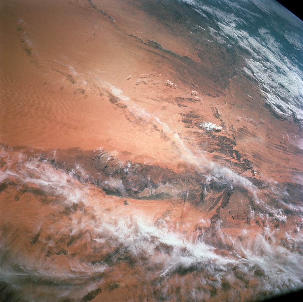 Gemini XII Mission Image - Mauritania