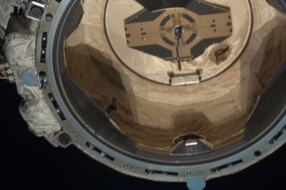 ISS during STS-127 Departure of Endeavour