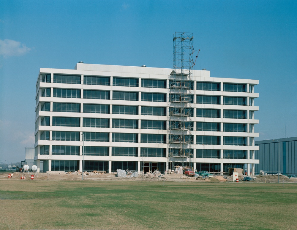 BLDG. 45 - EXTERIOR - CONSTRUCTION PROGRESS