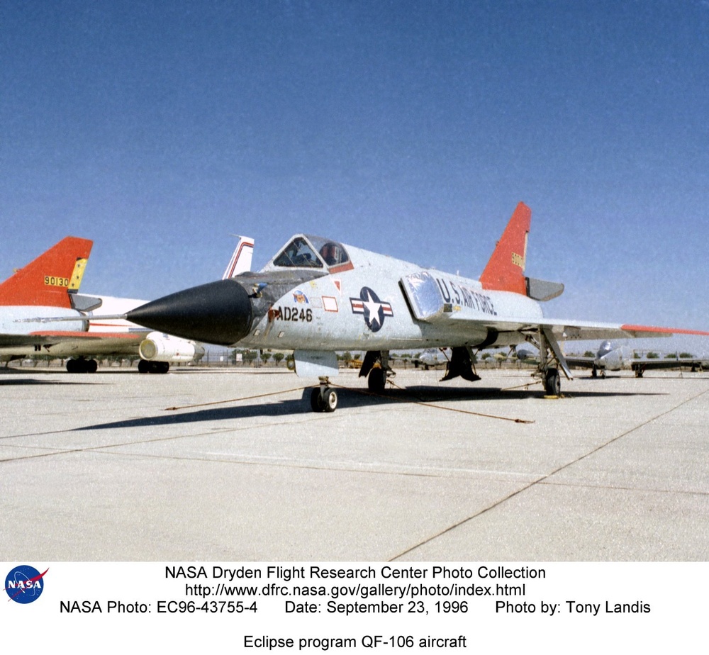 Eclipse program QF-106 aircraft
