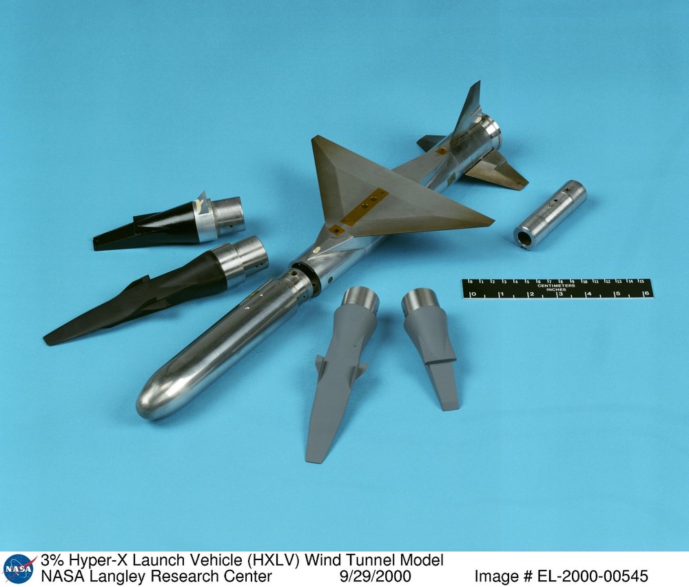 3% Hyper-X Launch Vehicle (HXLV) Wind Tunnel Model