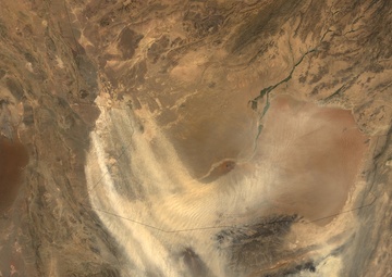 Dust Storm over Afghanistan and Pakistan: Image of the Day