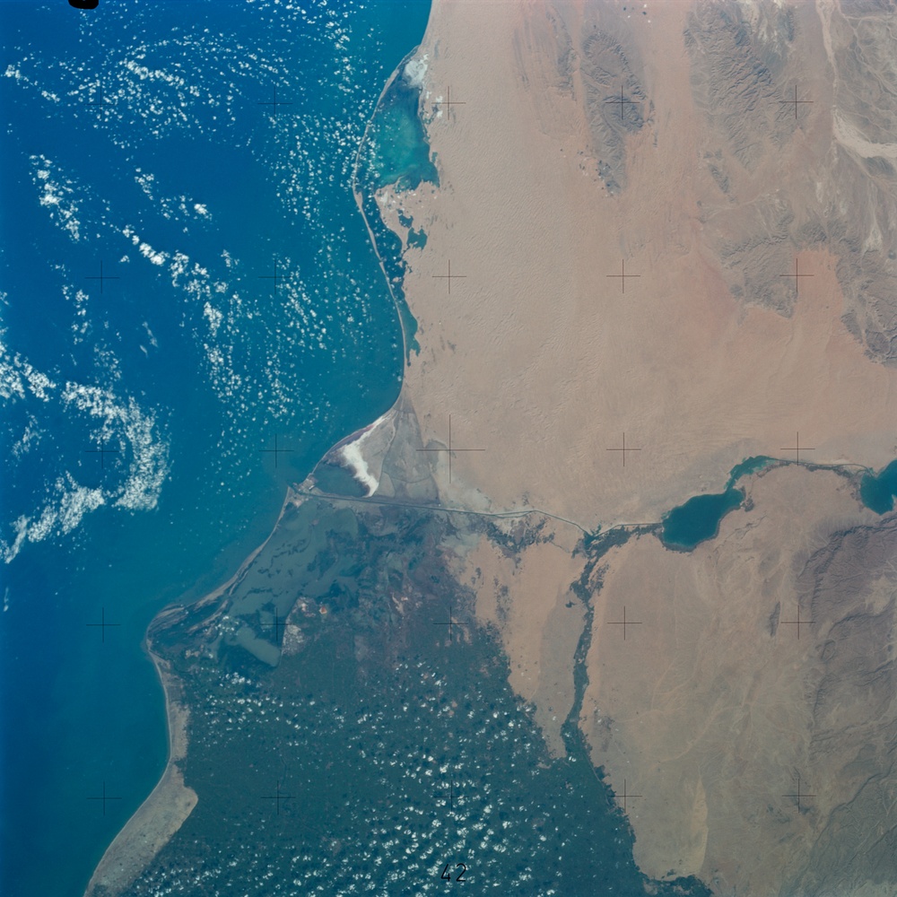 Skylab 3,Earth view,Egypt
