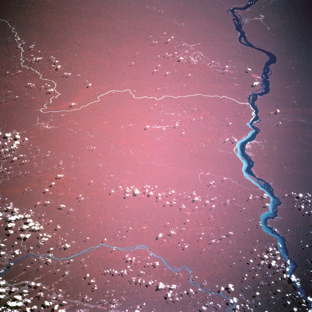 Color infrared Earth observations taken during STS-94 mission