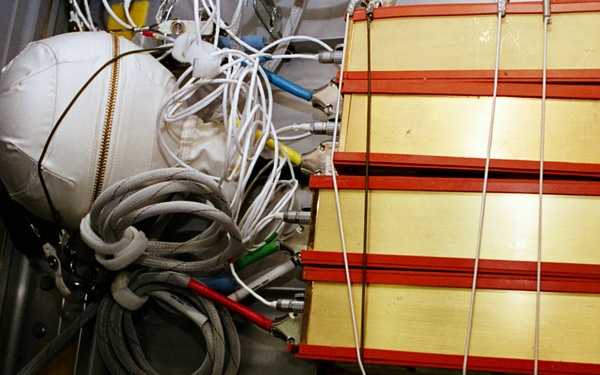Interior views of Spacehab during STS-89
