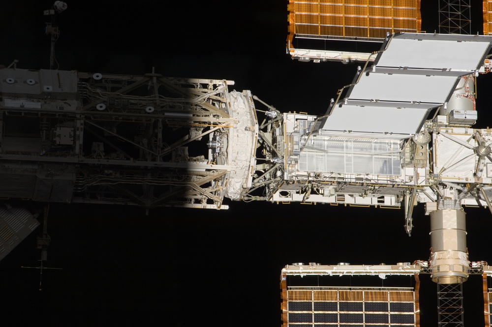 ISS Flyaround views from STS-119