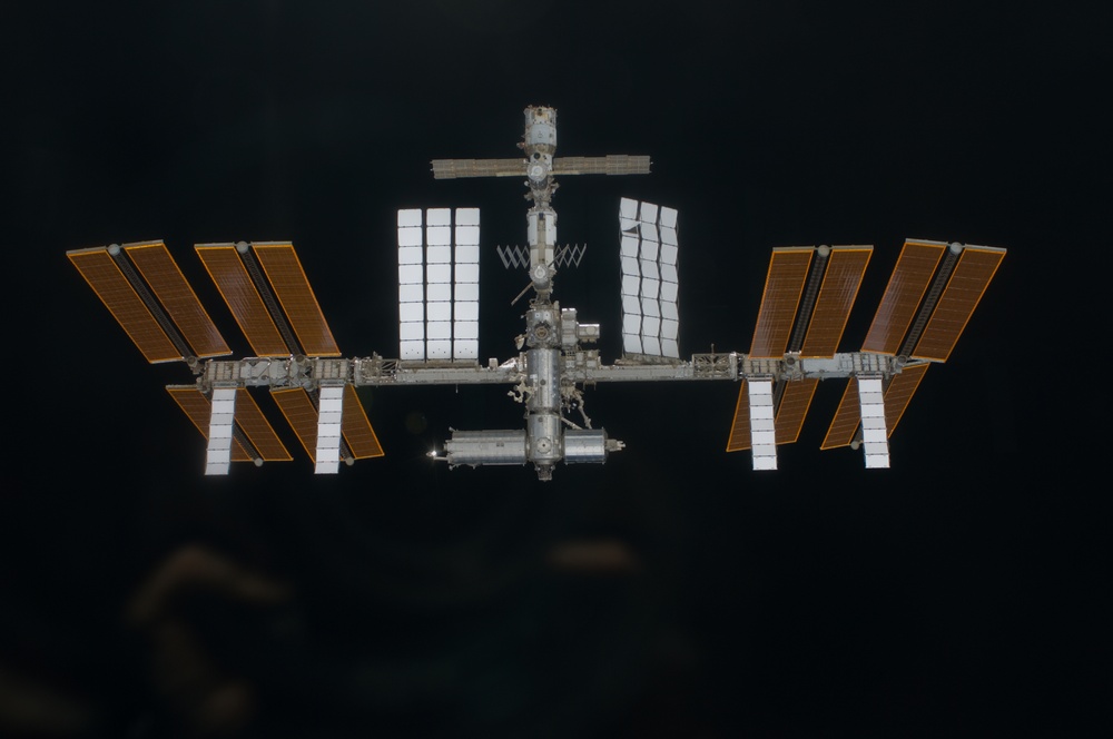ISS Flyaround views from STS-119