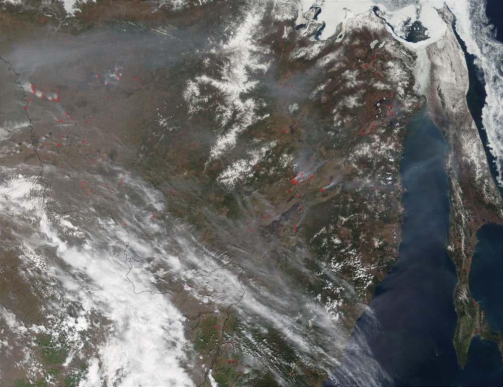 Fires in Southeastern Russia: Natural Hazards