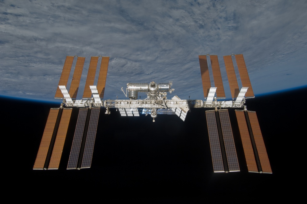 ISS Flyaround views from STS-119