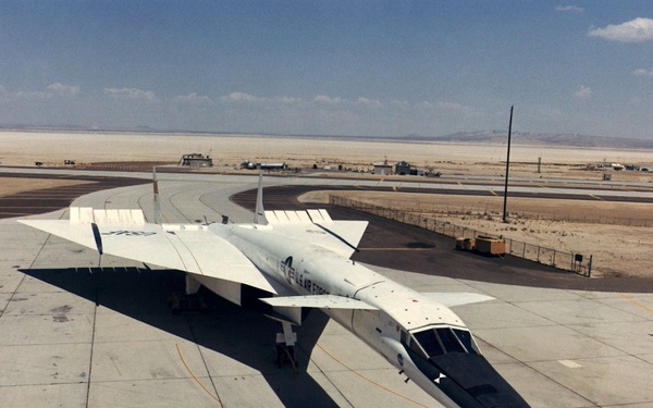 XB-70A parked on ramp