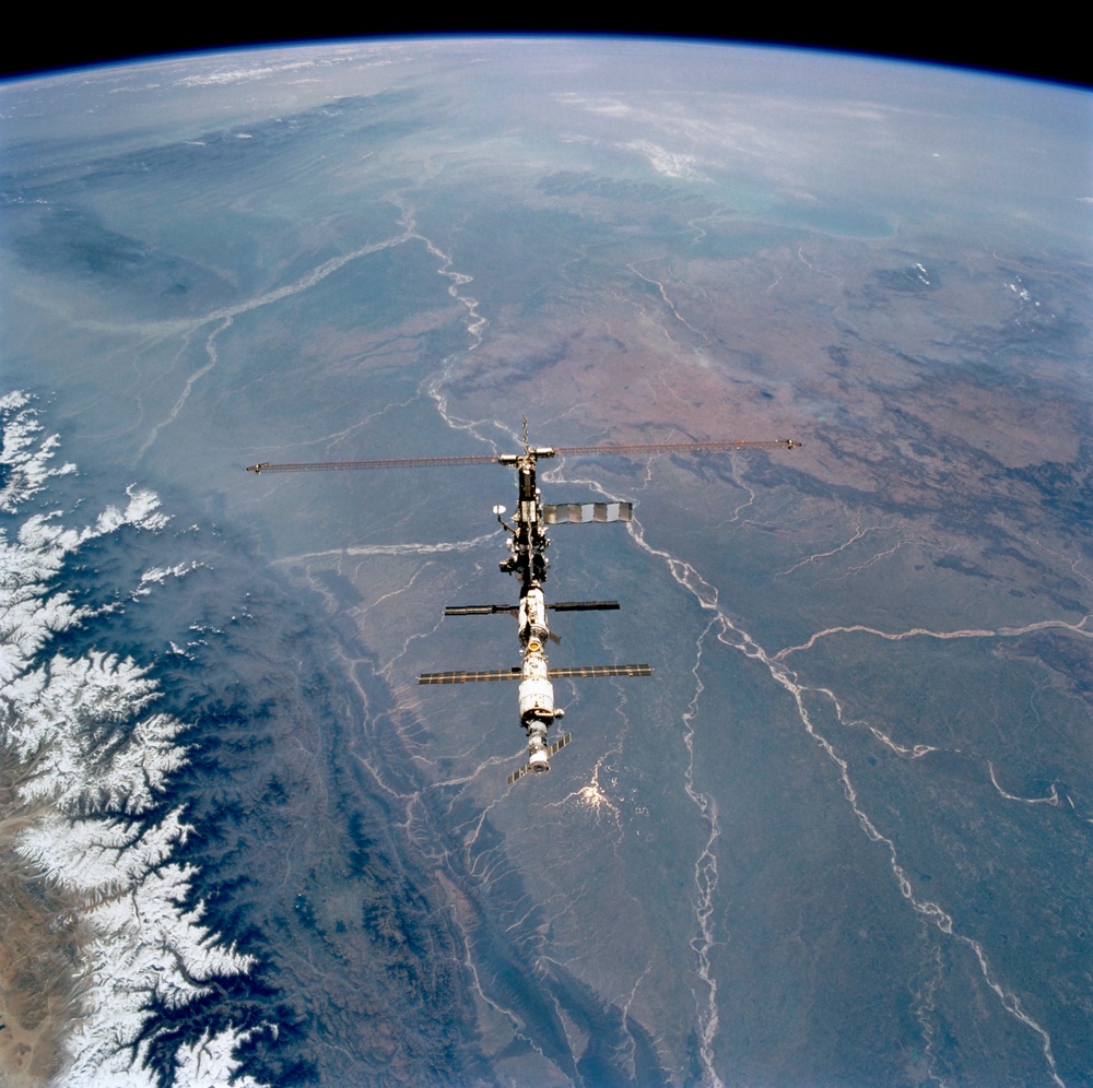 Fly-around views of ISS